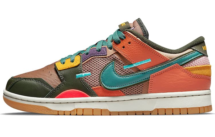 Кроссовки Nike Dunk Low Scrap Colorful