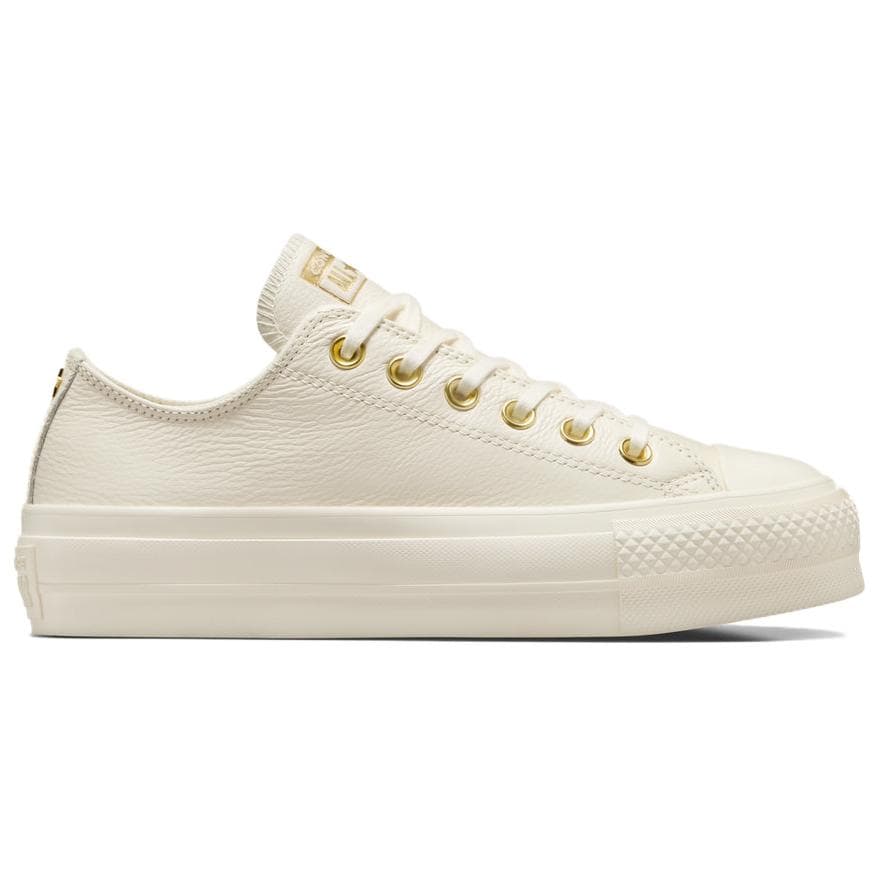 Кеды Converse Chuck Taylor All Star Lift Кожа Противоскользящий Устойчивый к истиранию Низкий Топ - изображение 2