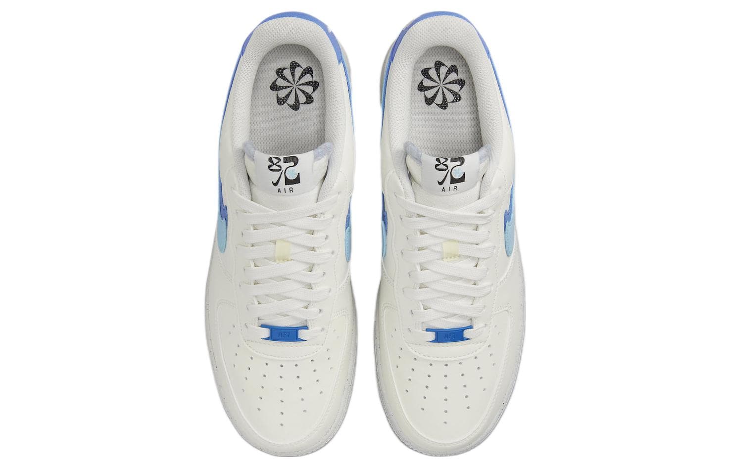 Кроссовки Nike Air Force 1 Low "82" White Blue — фото 4