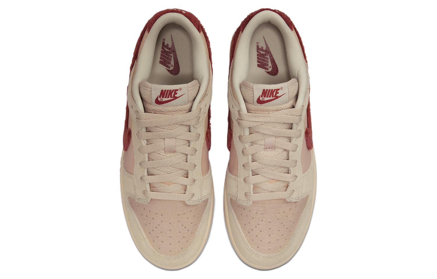 Кроссовки Nike Dunk Low "Terry Swoosh" Beige - изображение 4