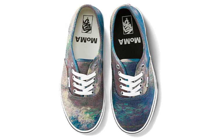 Кроссовки MoMA x Vans Authentic "Water Lilies" - изображение 4