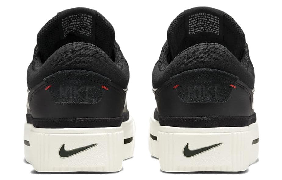 Кроссовки Nike Court Legacy Lift Black White - изображение 5