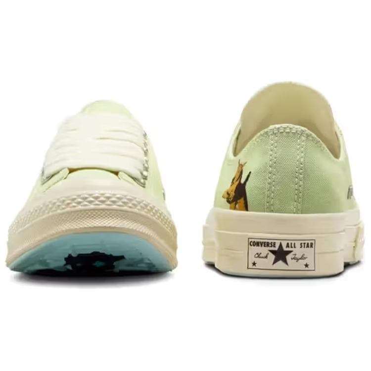 Кроссовки Golf Le Fleur* x Converse Chuck 70 Мягкий и Комфортный Противоскользящий Устойчивый к Износу Низкий Топ Скейтборд Обувь - изображение 5