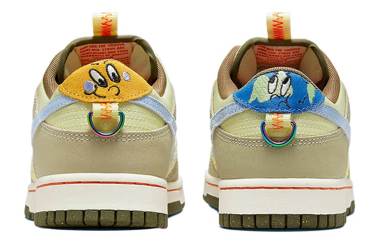 Кроссовки Nike Dunk Low Retro "Cartoon" Brown — фото 5