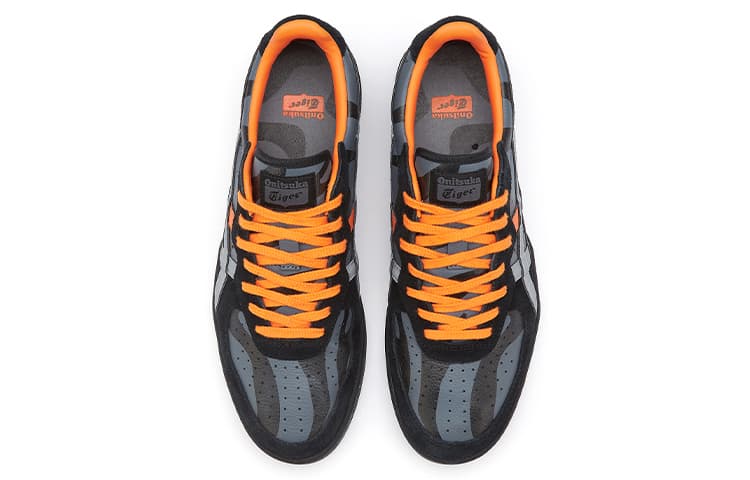 Кроссовки Onitsuka Tiger GSM Black Orange - изображение 4
