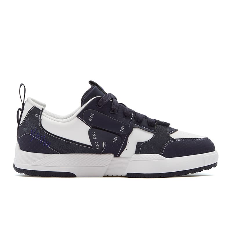 Кроссовки FILA FUSION GEOMETRY Geometric Shoe Текстиль Синтетическая кожа Низкий топ Скейтборд Обувь Мужская Лист Серый Синий - изображение 2