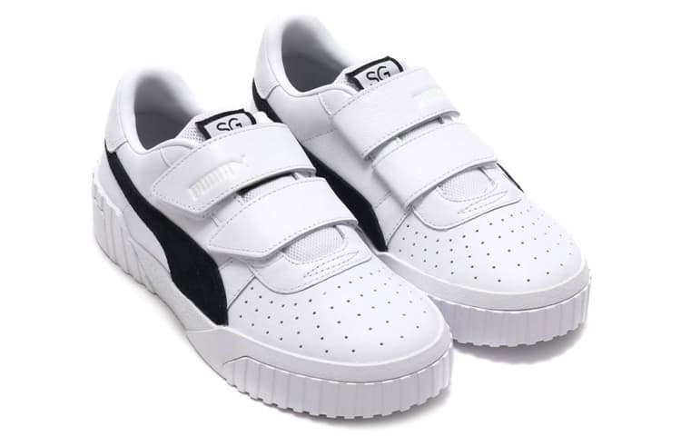 Кроссовки PUMA Cali Velcro B&W - изображение 3