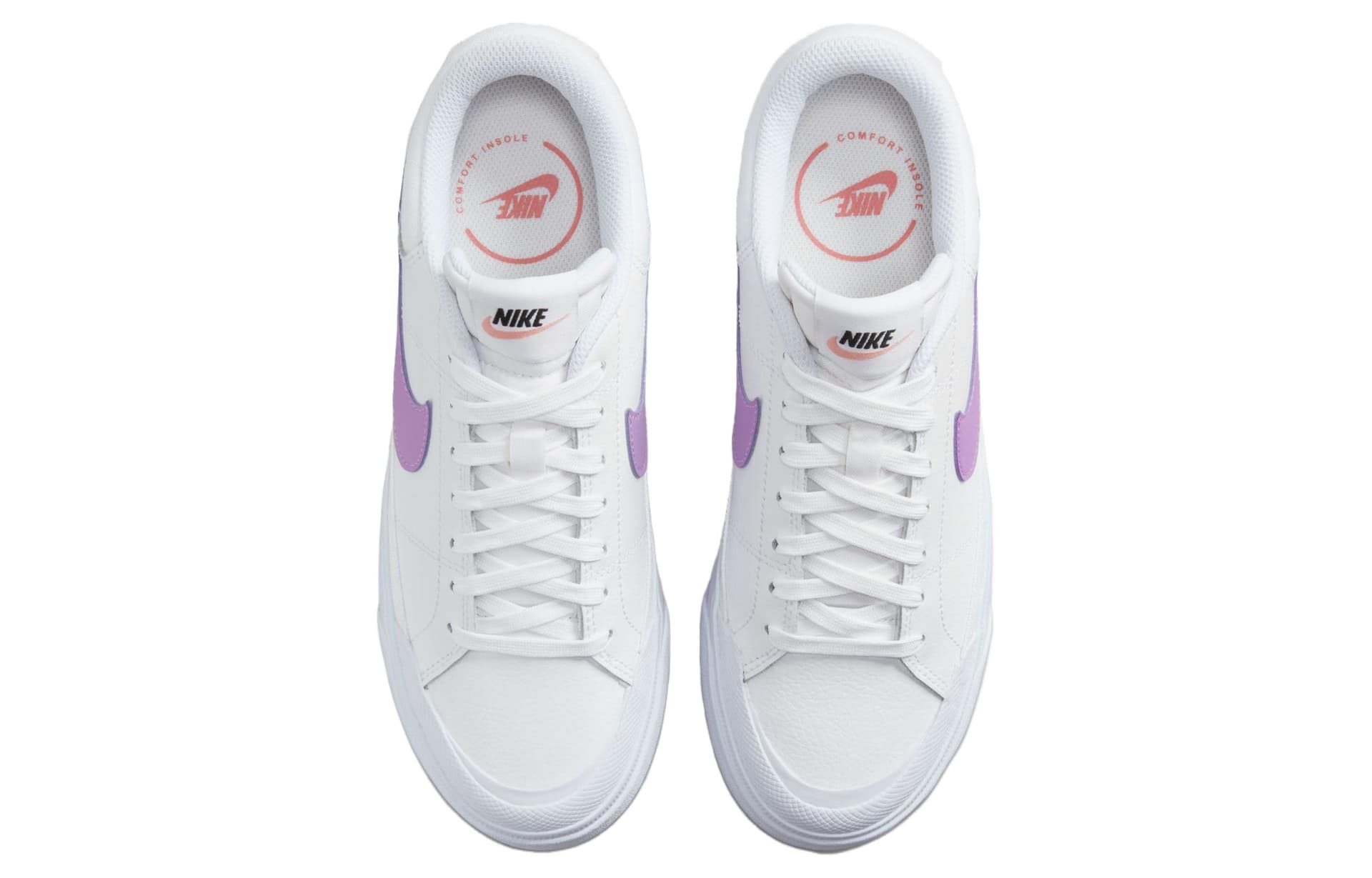 Кроссовки Nike Court Legacy White Purple - изображение 4