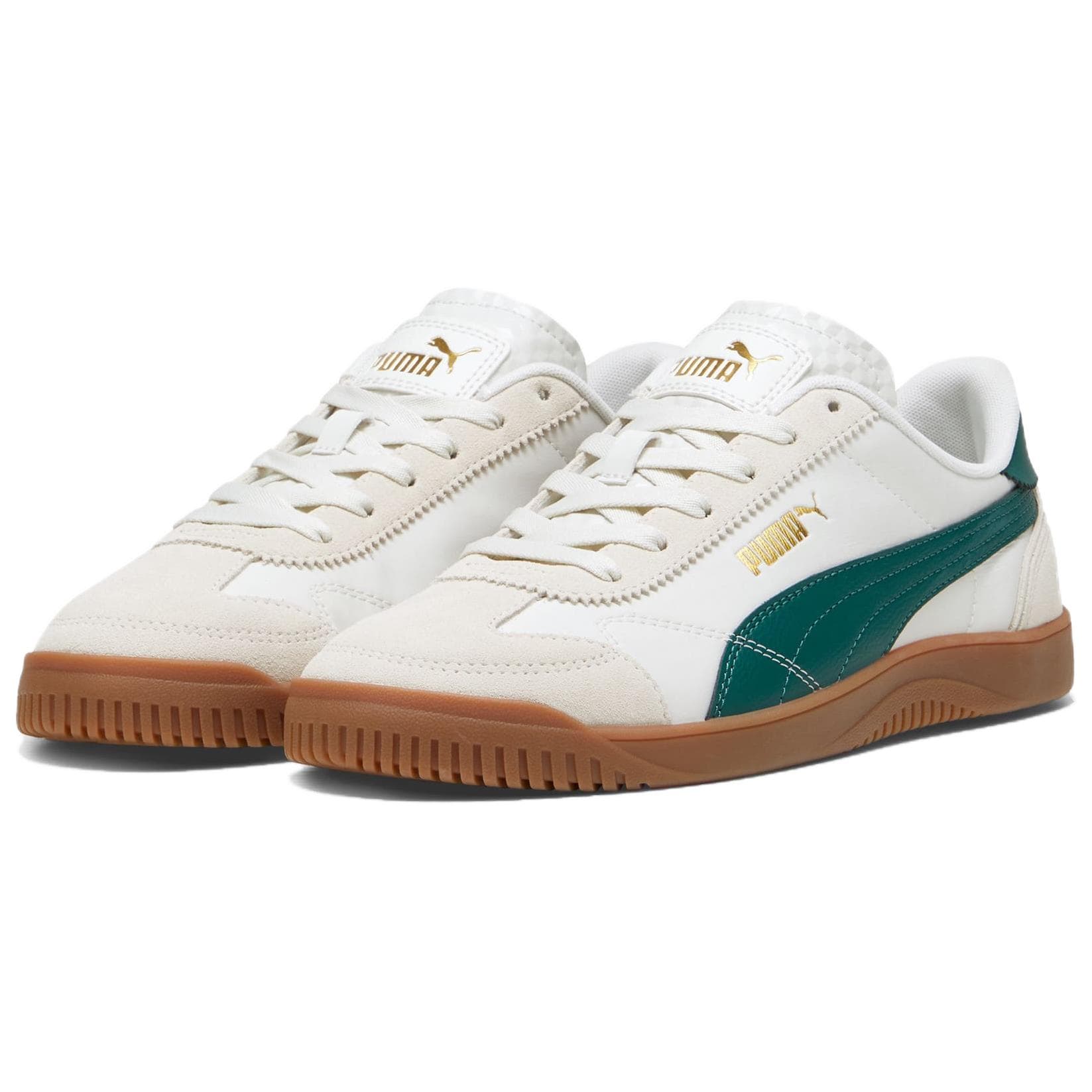 Кроссовки PUMA Club 5v5 Low Топ Скейтборд Кроссовки Мужские Серый Зеленый - изображение 3