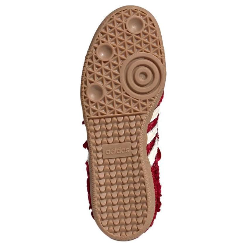 Кроссовки Adidas Originals x Caroline Hu Samba OG Low Скейтборд Обувь Унисекс Красная - изображение 4