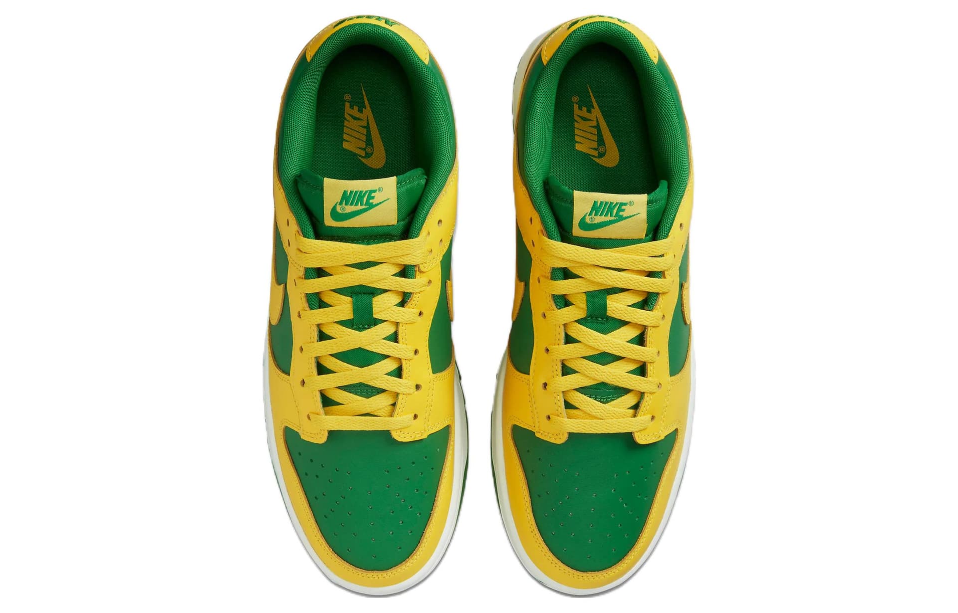 Кроссовки Nike Dunk Low Retro "Reverse Brazil" — фото 4