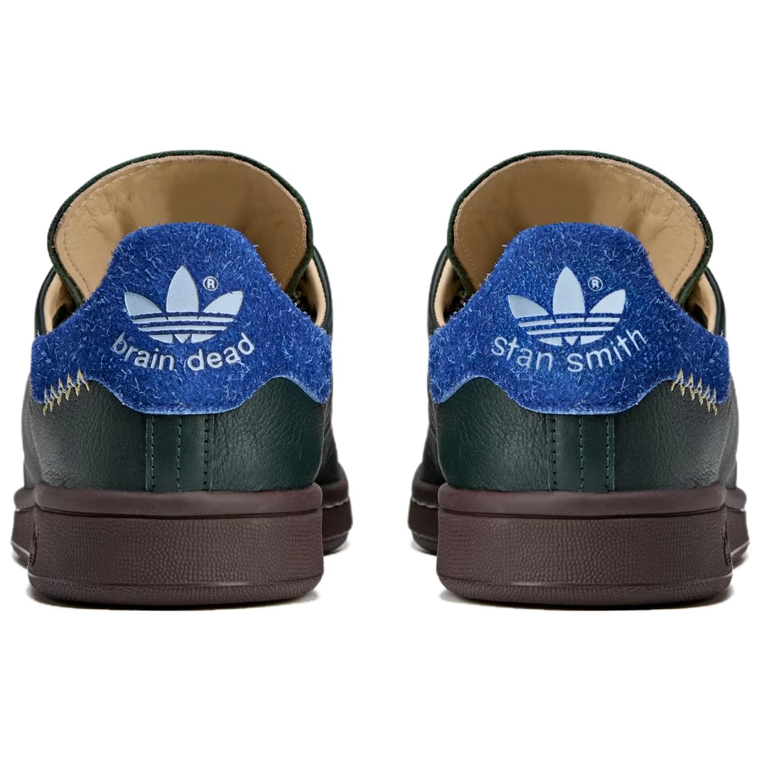 Кроссовки Brain Dead X adidas originals Stan Smith противоскользящие устойчивые к истиранию низкие кеды для скейтбординга - изображение 5