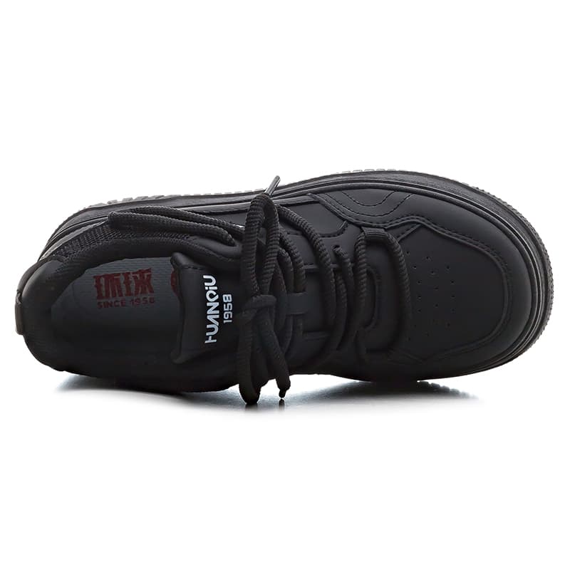 Кроссовки HUANQIU Slip-resistant Lightweight And Breathable Скейтборд Кроссовки Женские Черные - изображение 4