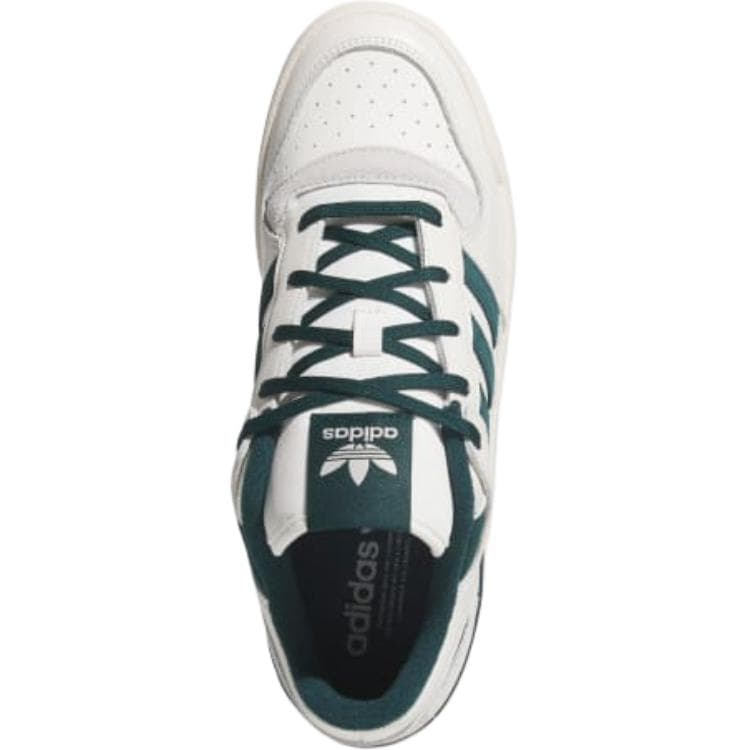 Кроссовки Adidas Originals FORUM Low Скейтборд Кроссовки Унисекс Белый Зеленый - изображение 5