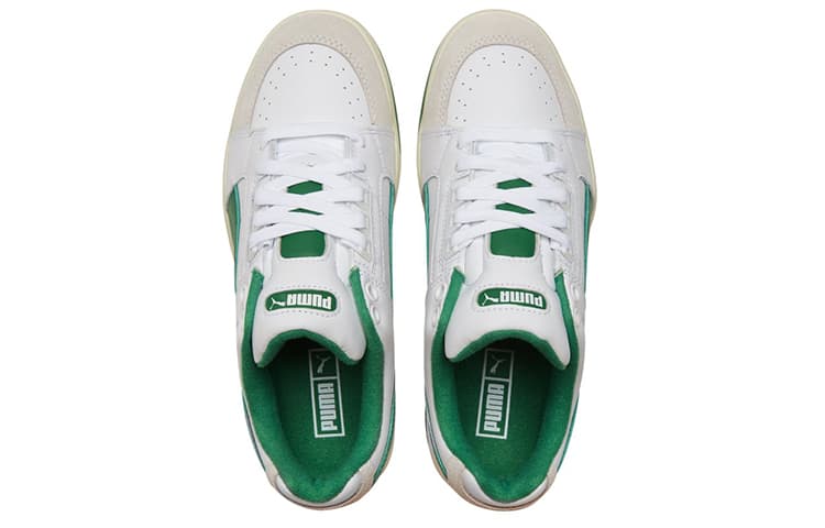 Кроссовки PUMA Slipstream Low Retro White Green - изображение 4