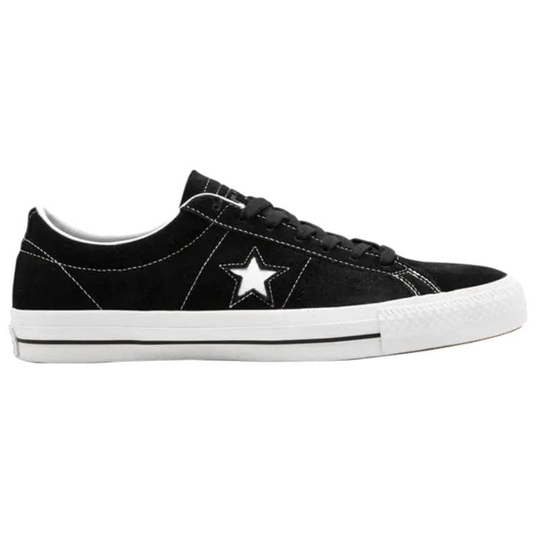 Кроссовки Converse One Star Pro Повседневная обувь для скейтборда Лоу-топы Мужской Черный - изображение 2