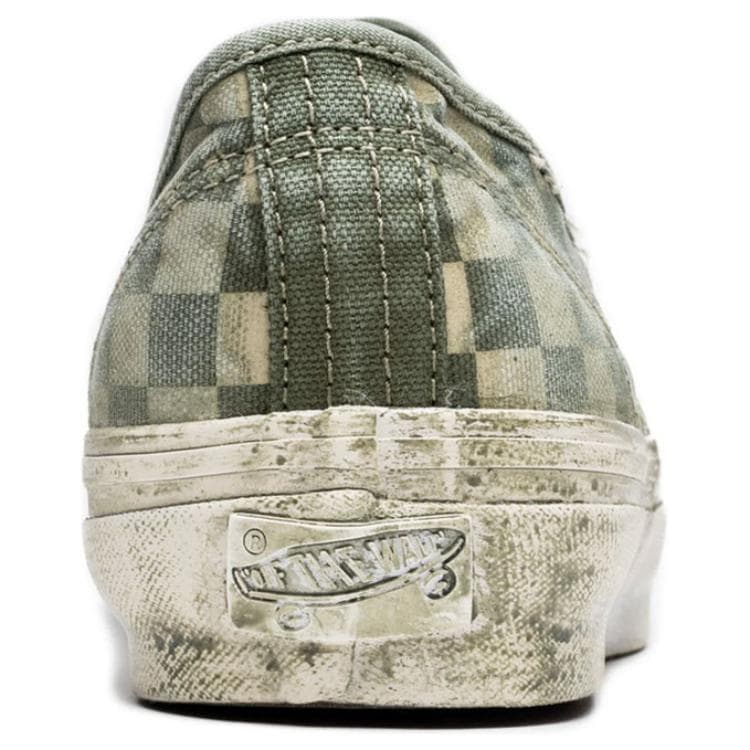 Кроссовки Vans Lx Authentic Reissue 44 Low Топ Скейтборд Кроссовки Мужские Зеленые - изображение 5