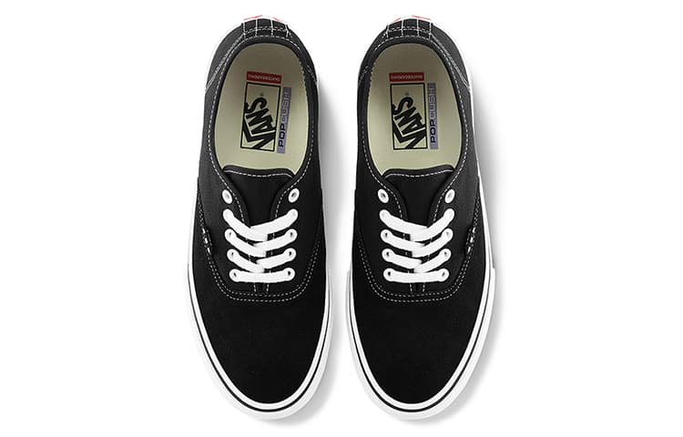Кроссовки Vans Authentic Skate Classics Black - изображение 3