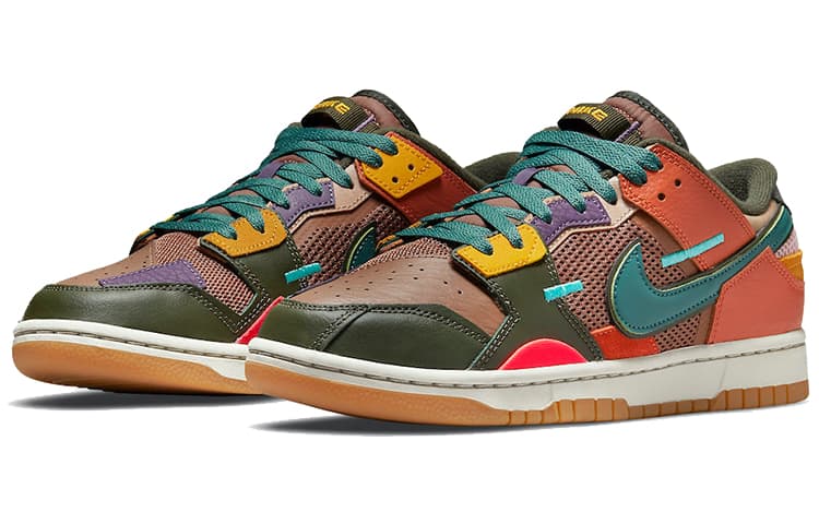 Кроссовки Nike Dunk Low Scrap Colorful — фото 3