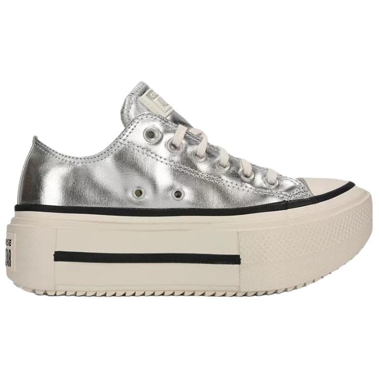 Кроссовки Converse Chuck TAYLOR All Star Lift Low Топ Скейтборд Кроссовки Унисекс Серебряный - изображение 2