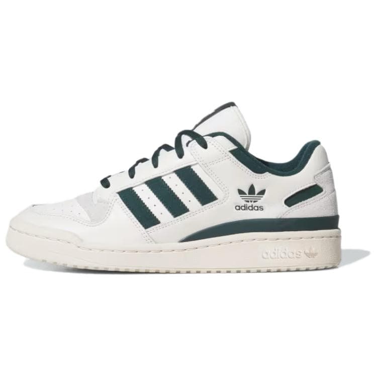 Кроссовки Adidas Originals FORUM Low Скейтборд Кроссовки Унисекс Белый Зеленый - изображение 1
