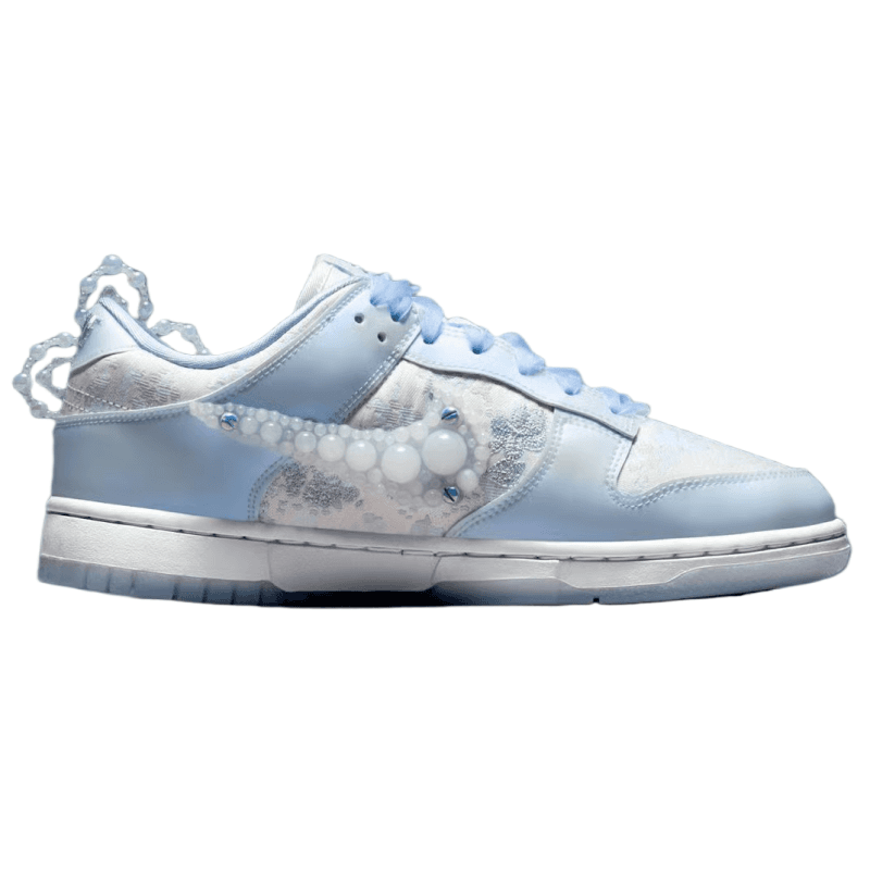 Кроссовки Nike X SUSAN FANG Dunk Синтетическая кожа Скейтборд Кроссовки Женские Светло-синие - изображение 2