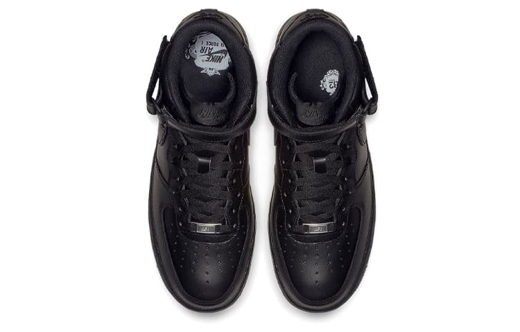 Кроссовки Nike Air Force 1 '07 Mid Black - изображение 4