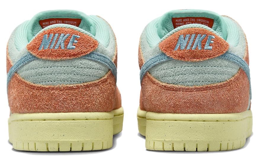 Кроссовки Nike Dunk SB "Orange and Emerald Rise" — фото 5