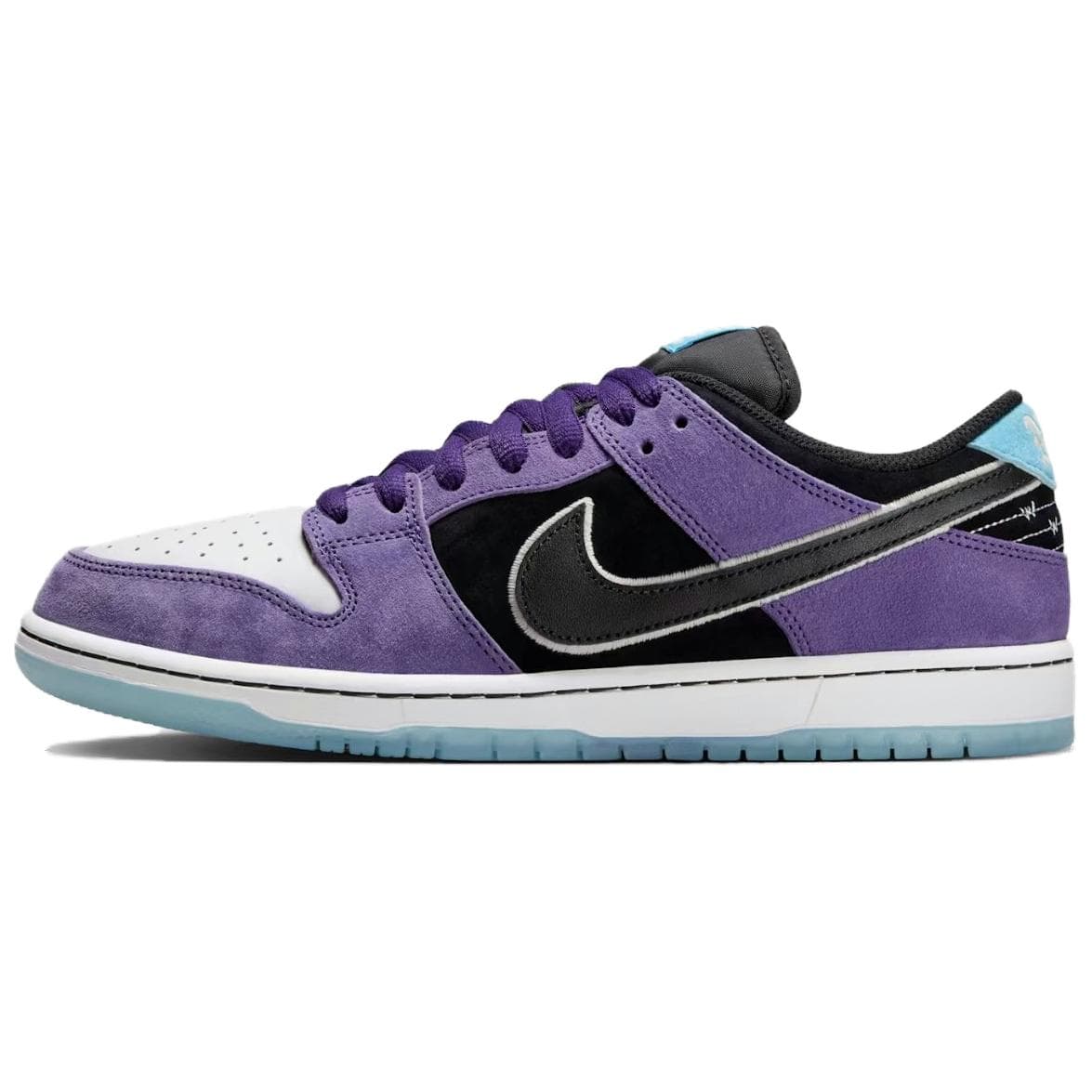 Кроссовки Nike X Hayley Wilson Dunk SB Low Топ Скейтборд Обувь Унисекс Фиолетовый черный белый - изображение 1