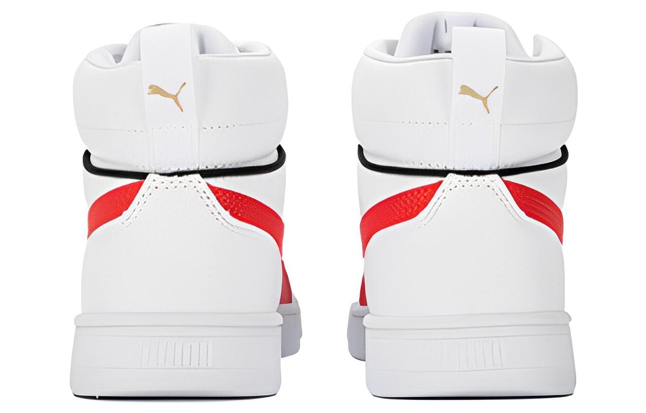 Кроссовки PUMA Caven Mid White Red - изображение 5