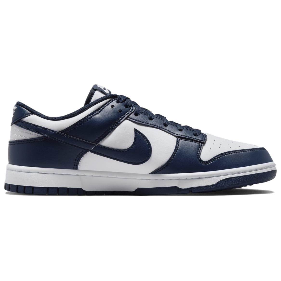Кроссовки NIKE DUNK Противоскользящая устойчивая к истиранию низкий верх обувь для скейтбординга унисекс белый и синий - изображение 2