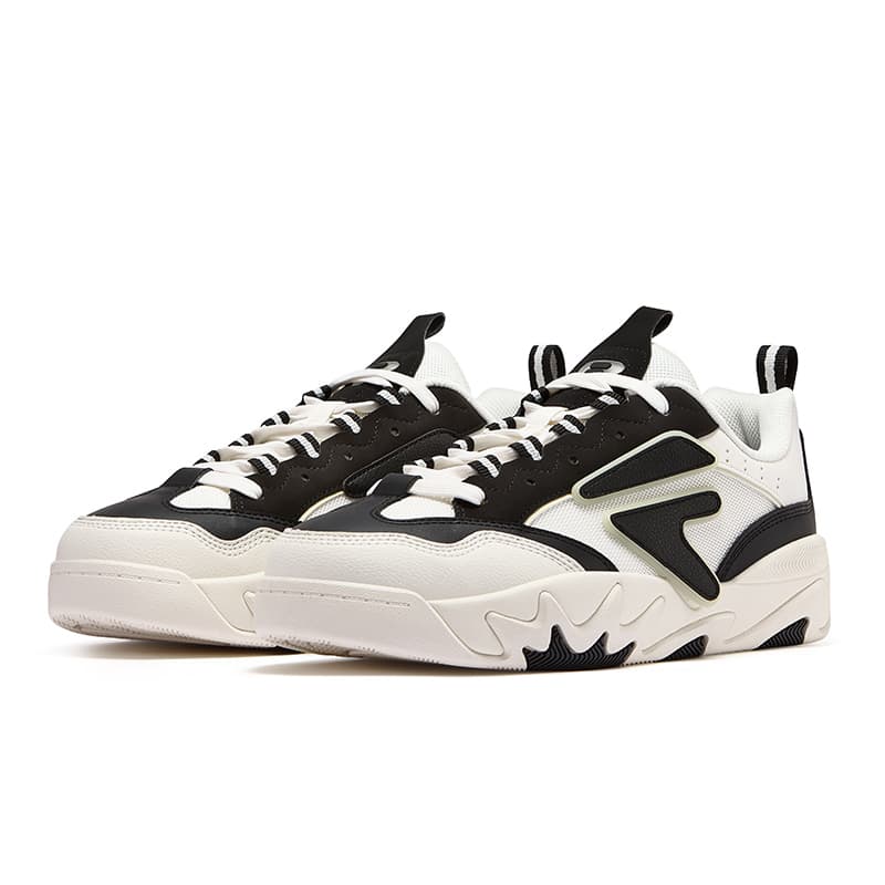 Кроссовки FILA FUSION NOLLIE II Dolphin Jump Shoe 2 Скейтборд Кроссовки Мужские Молочно-белый Черный - изображение 2