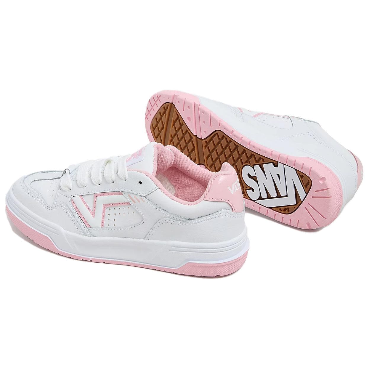 Кроссовки Vans UPLAND Низкие Кеды Скейтборд Обувь Унисекс Белый Розовый - изображение 4