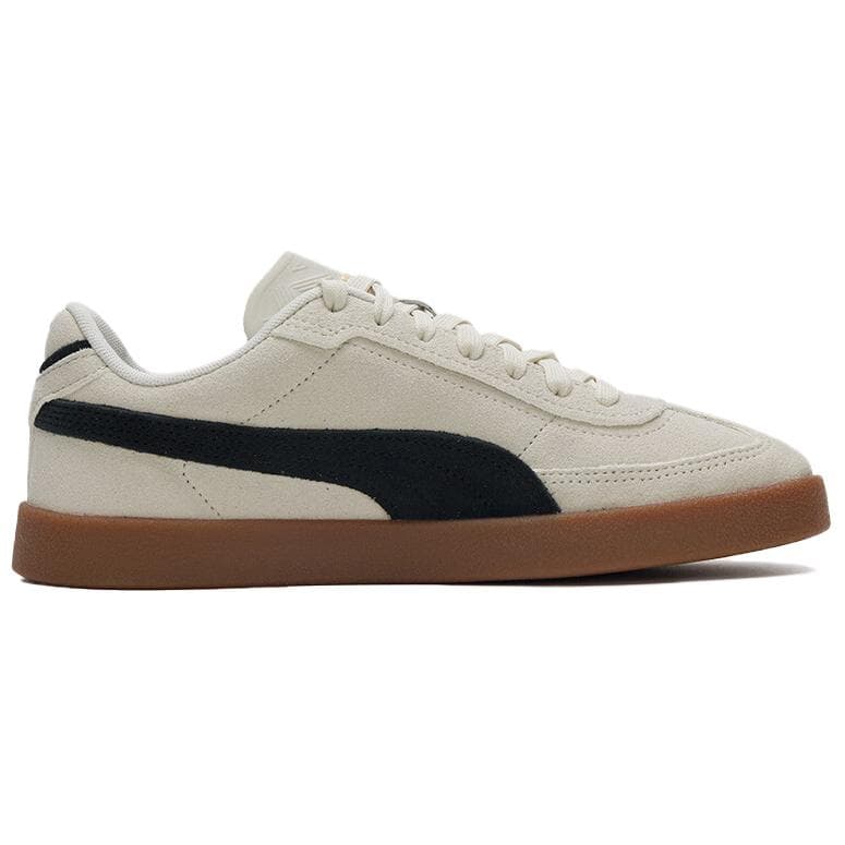 Кроссовки PUMA Club II Era Устойчивые к истиранию Низкие Кеды немецкой армии (GAT) Унисекс Бежево-черные - изображение 2