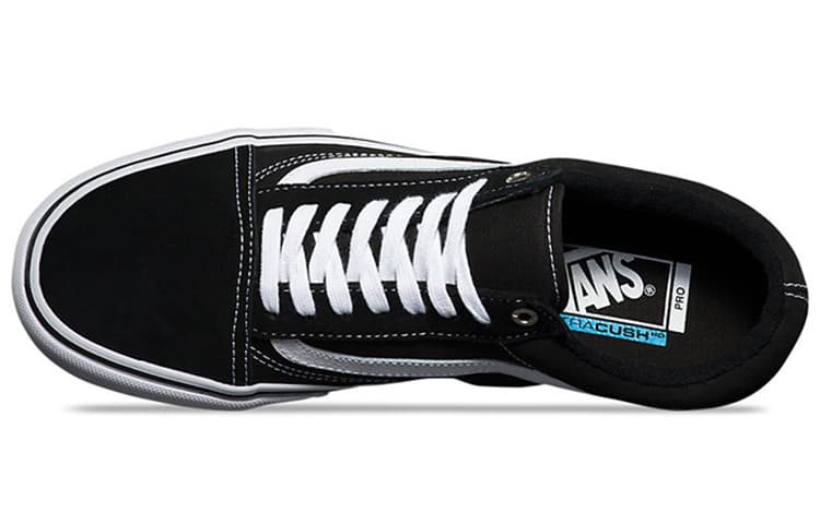 Кроссовки Vans Old Skool Pro Black White - изображение 5