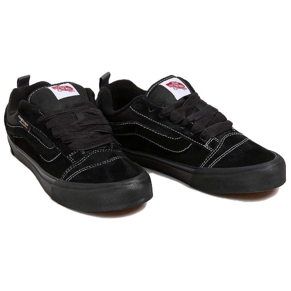 Кроссовки Vans Knu Skool Устойчивая к истиранию низкая скейтбордическая обувь мужская черная - изображение 3
