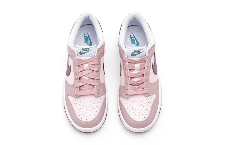 Кроссовки Nike Dunk Low GS Strawberry Pink — фото 4