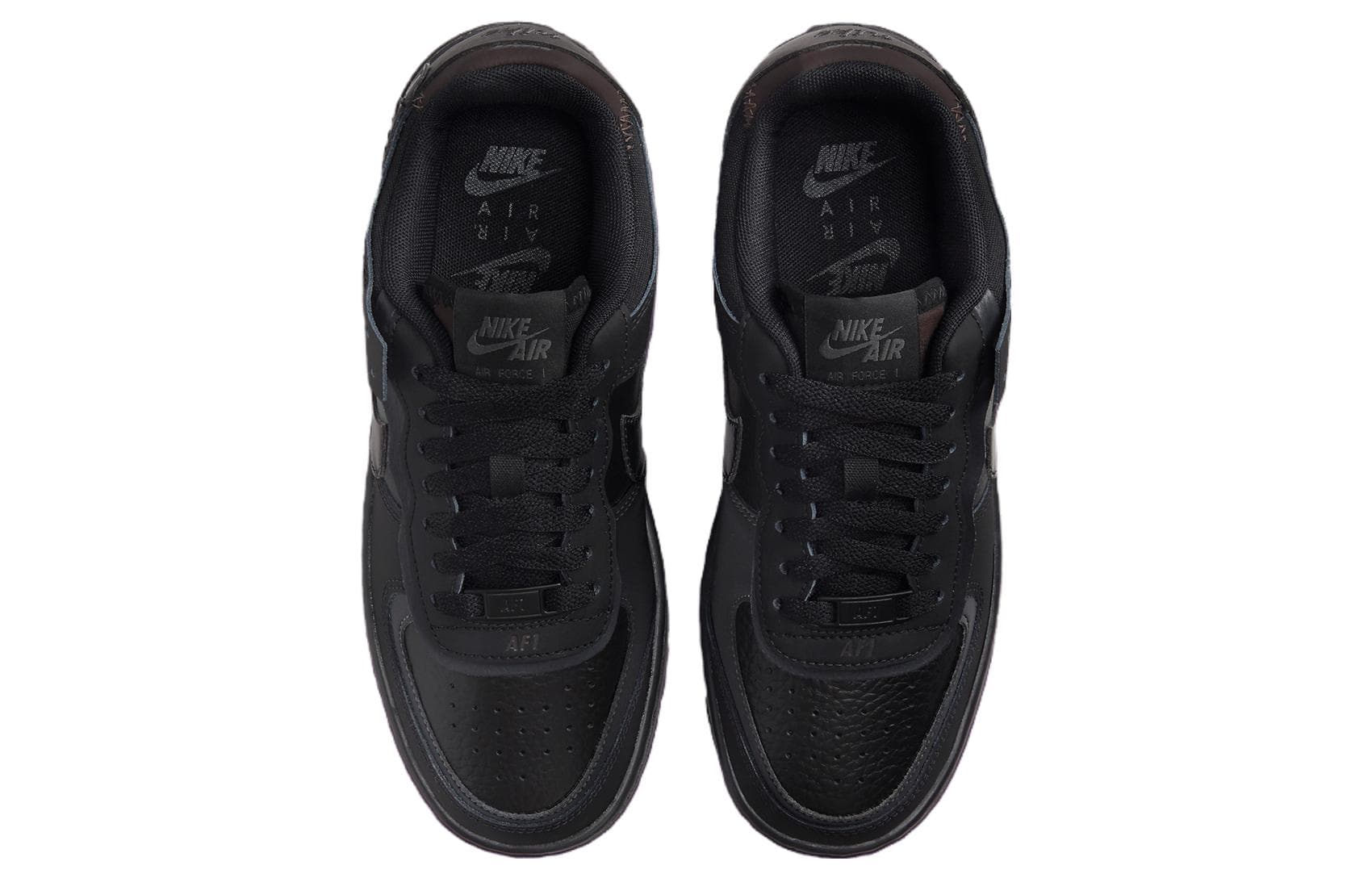 Кроссовки Nike Air Force 1 Shadow "Triple Black" — фото 4
