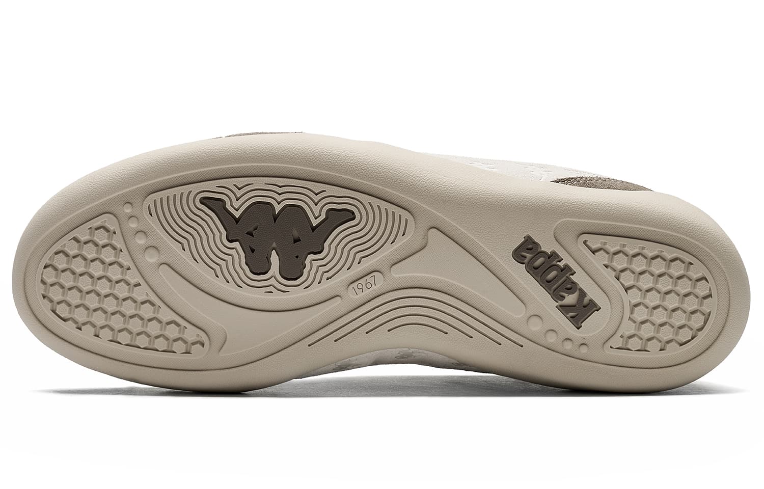 Кроссовки Kappa Urban Sports Спина To Спина Устойчивые к истиранию Низкие Кроссовки для скейтбординга Унисекс Тауповый Серый - изображение 6