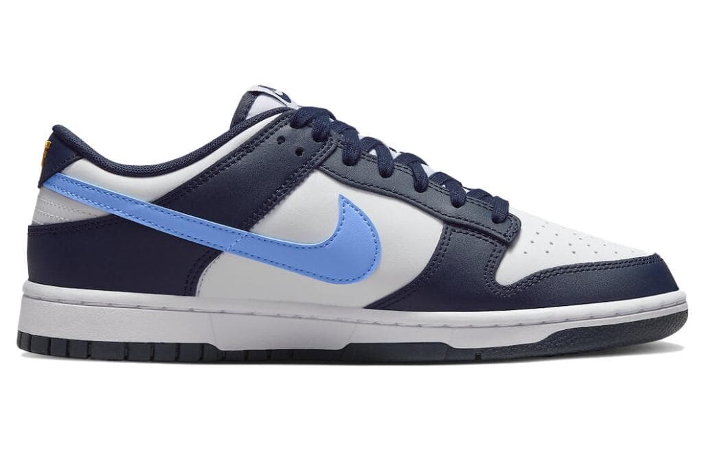 Кроссовки Nike Dunk Low Black White Blue - изображение 2