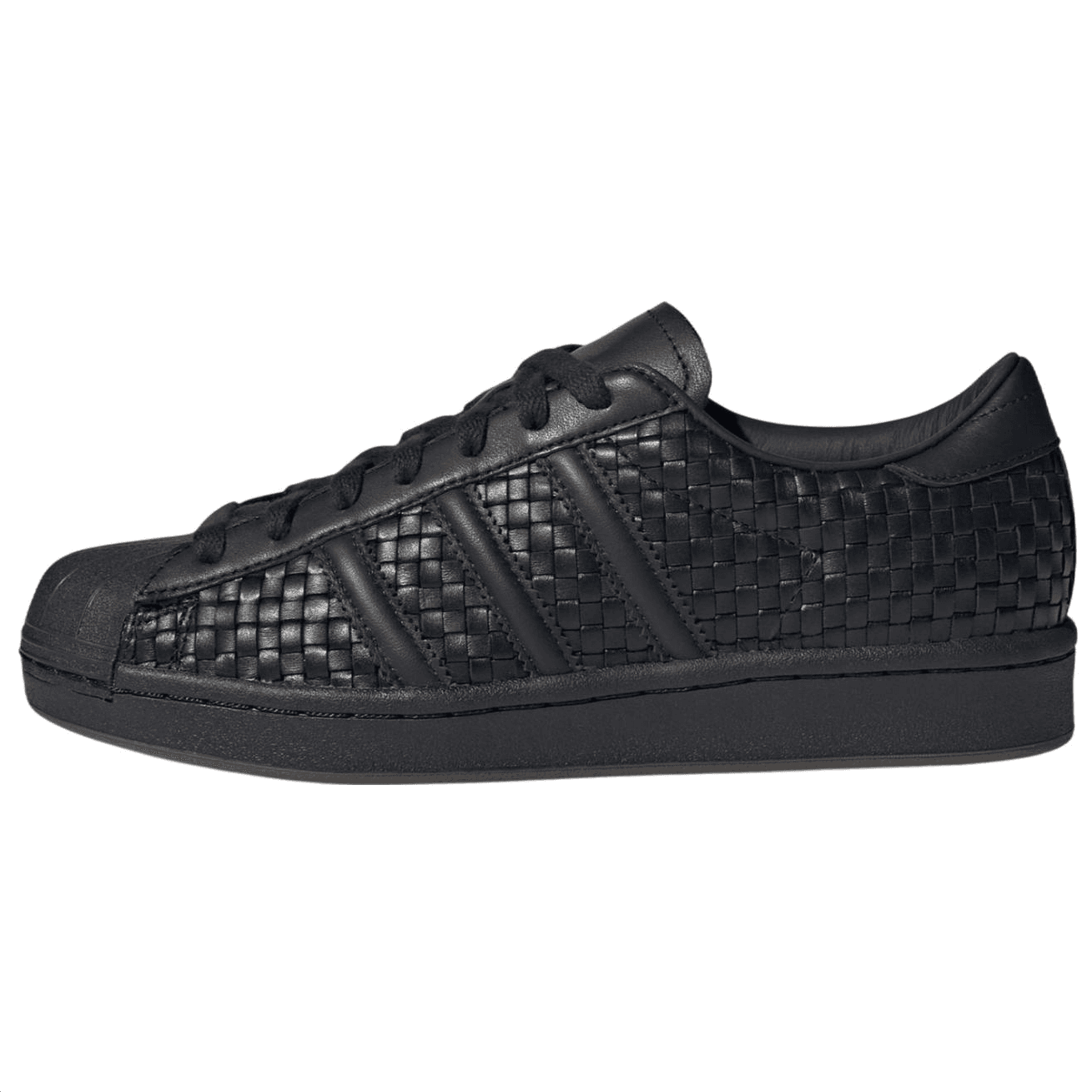 Кроссовки Adidas Originals Superstar Vintage Woven Low Skateboard Кроссовки Унисекс Черные - изображение 1