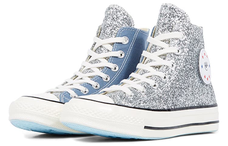 Кроссовки CHIARA FERRAGNI x Converse 1970s Glitter High Top - изображение 3