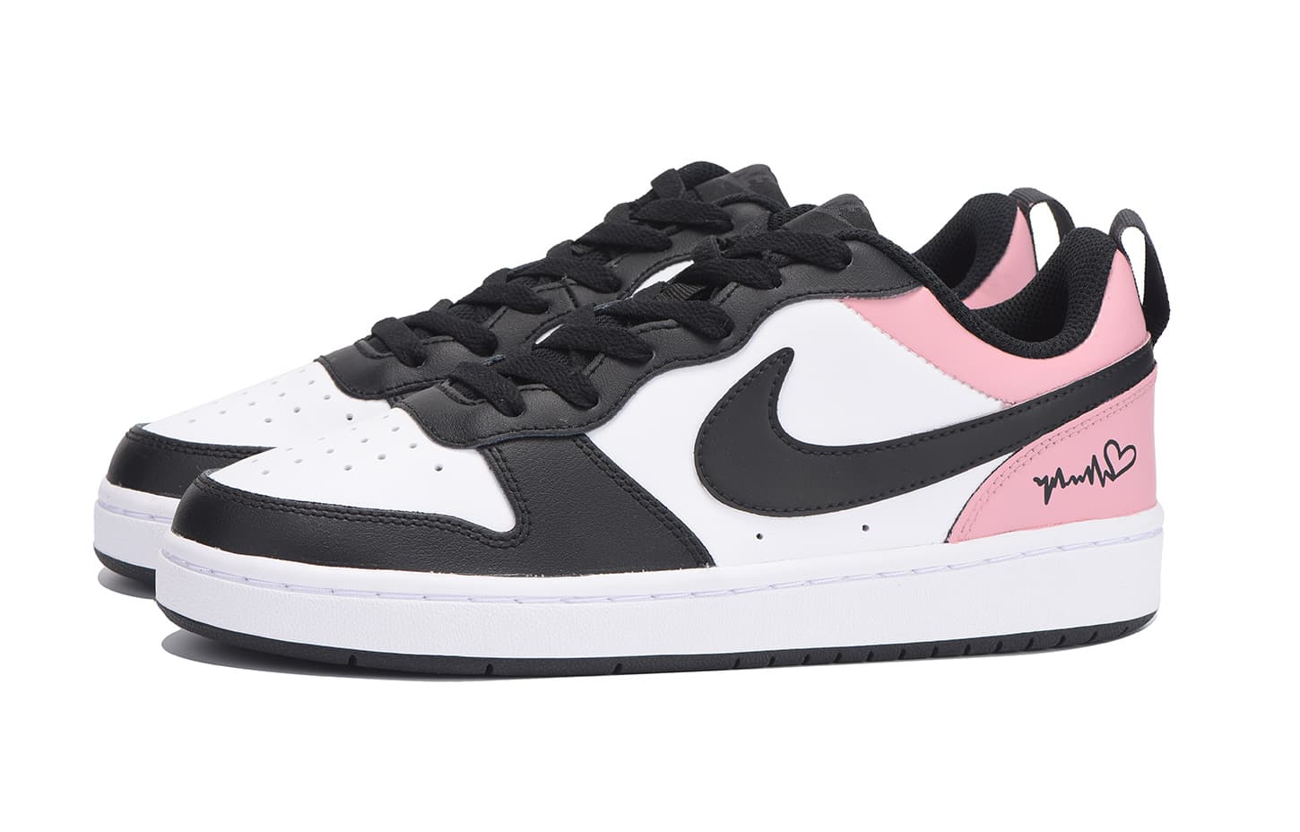 Кроссовки Nike Court Borough Low Black Pink - изображение 4