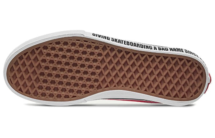 Кроссовки BAKER x Vans Old Skool Pro Black Red - изображение 5
