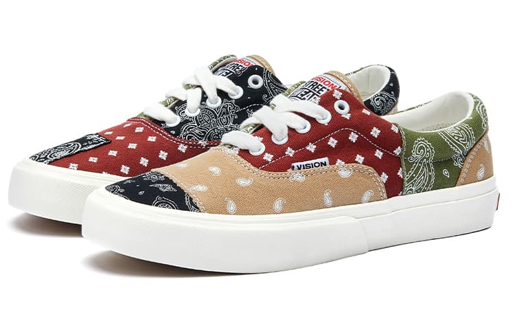 Кроссовки Vision Street Wear Low Top Patchwork Sneakers - изображение 3