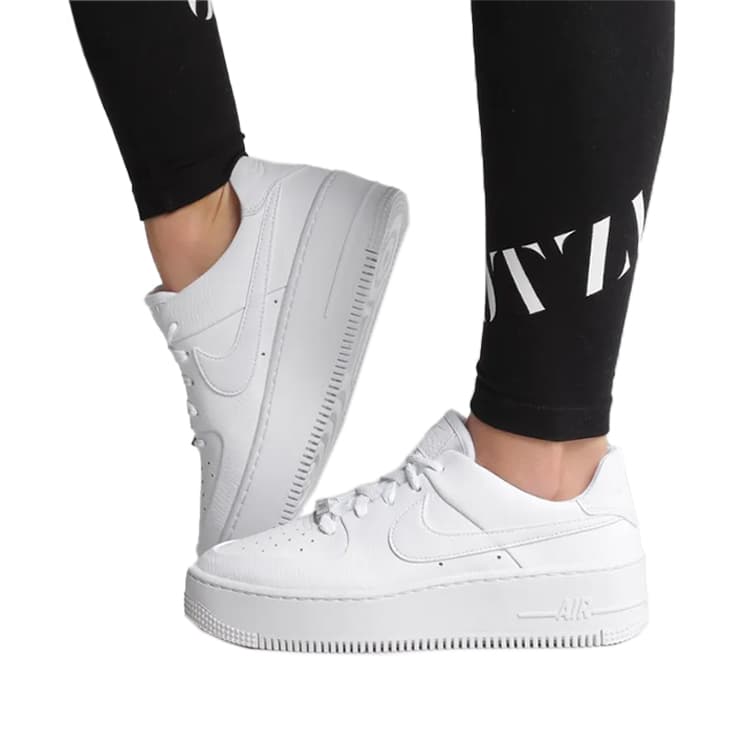 Кроссовки Nike Air Force 1 Sage Triple White — фото 7