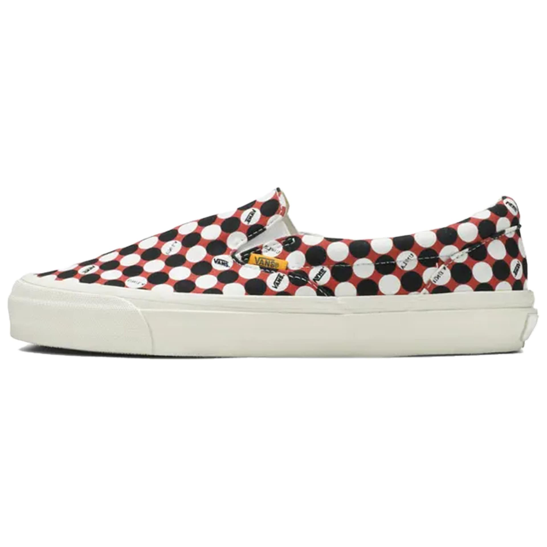 Кроссовки Union x Vans Низкие Кроссовки для Скейтбординга Мужские Красные - изображение 1