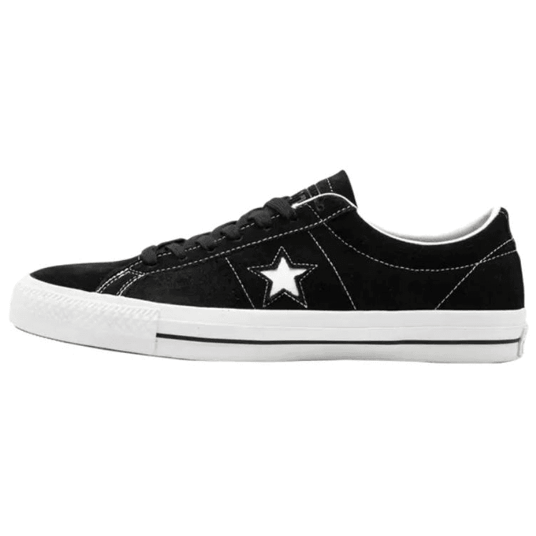 Кроссовки Converse One Star Pro Повседневная обувь для скейтборда Лоу-топы Мужской Черный - изображение 1