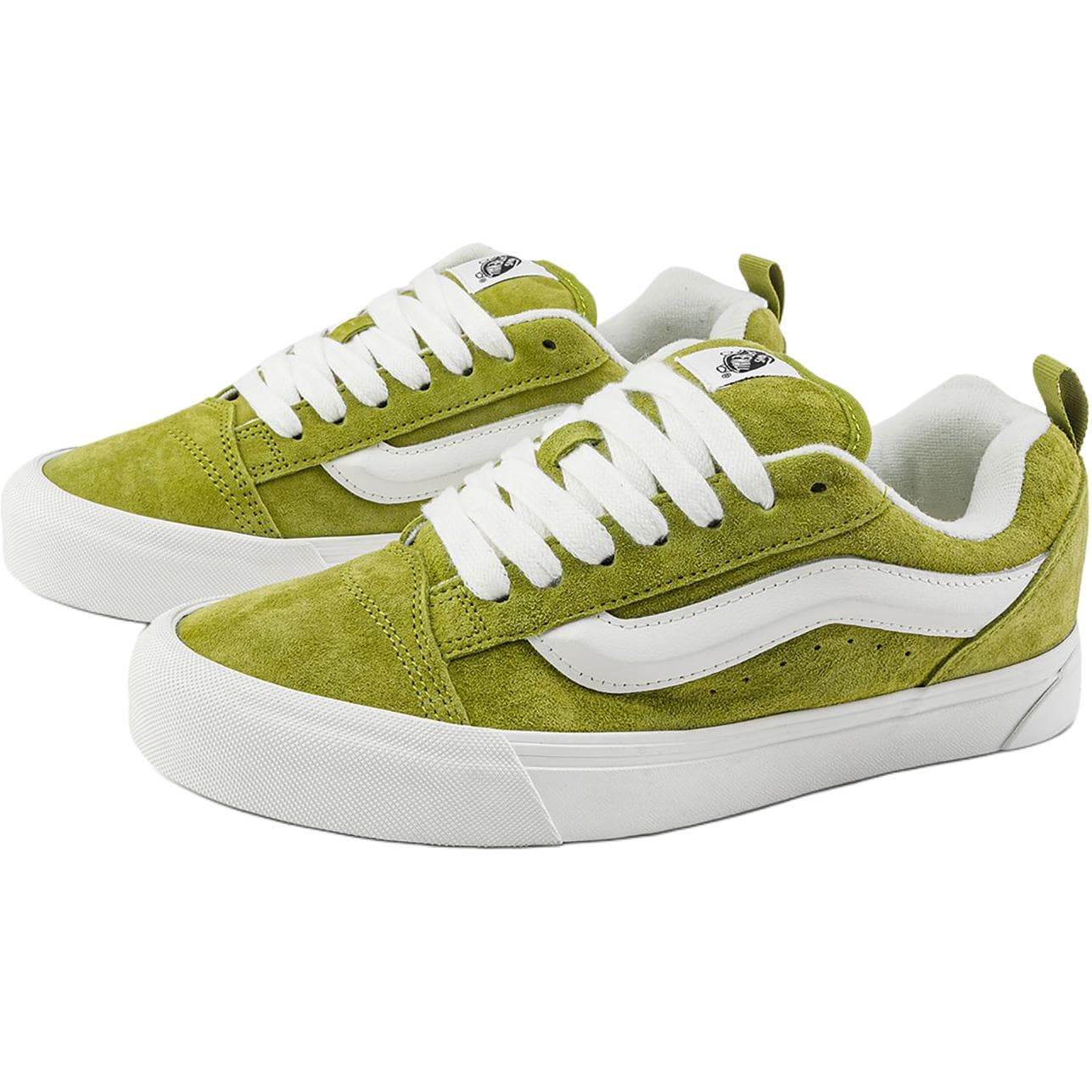 Кроссовки Vans Knu Skool Скейтборд Обувь Унисекс Зелёный - изображение 2