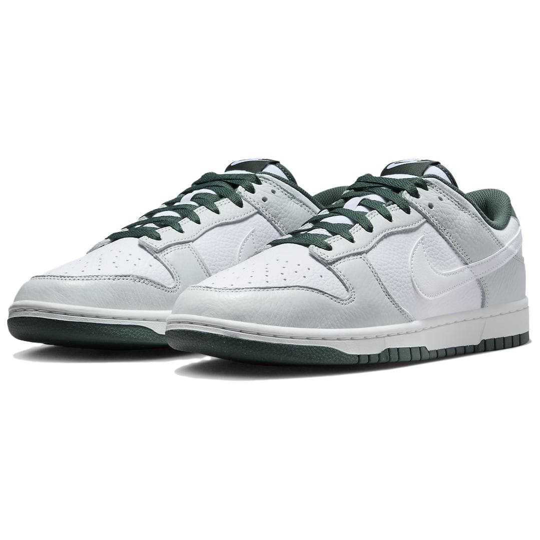 Кроссовки Nike Dunk Low White Grey Green — фото 3